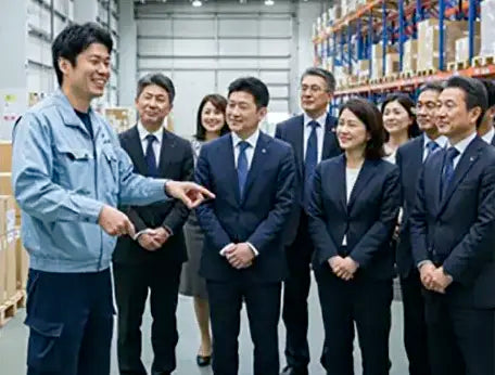 モデル企業視察による現場学習