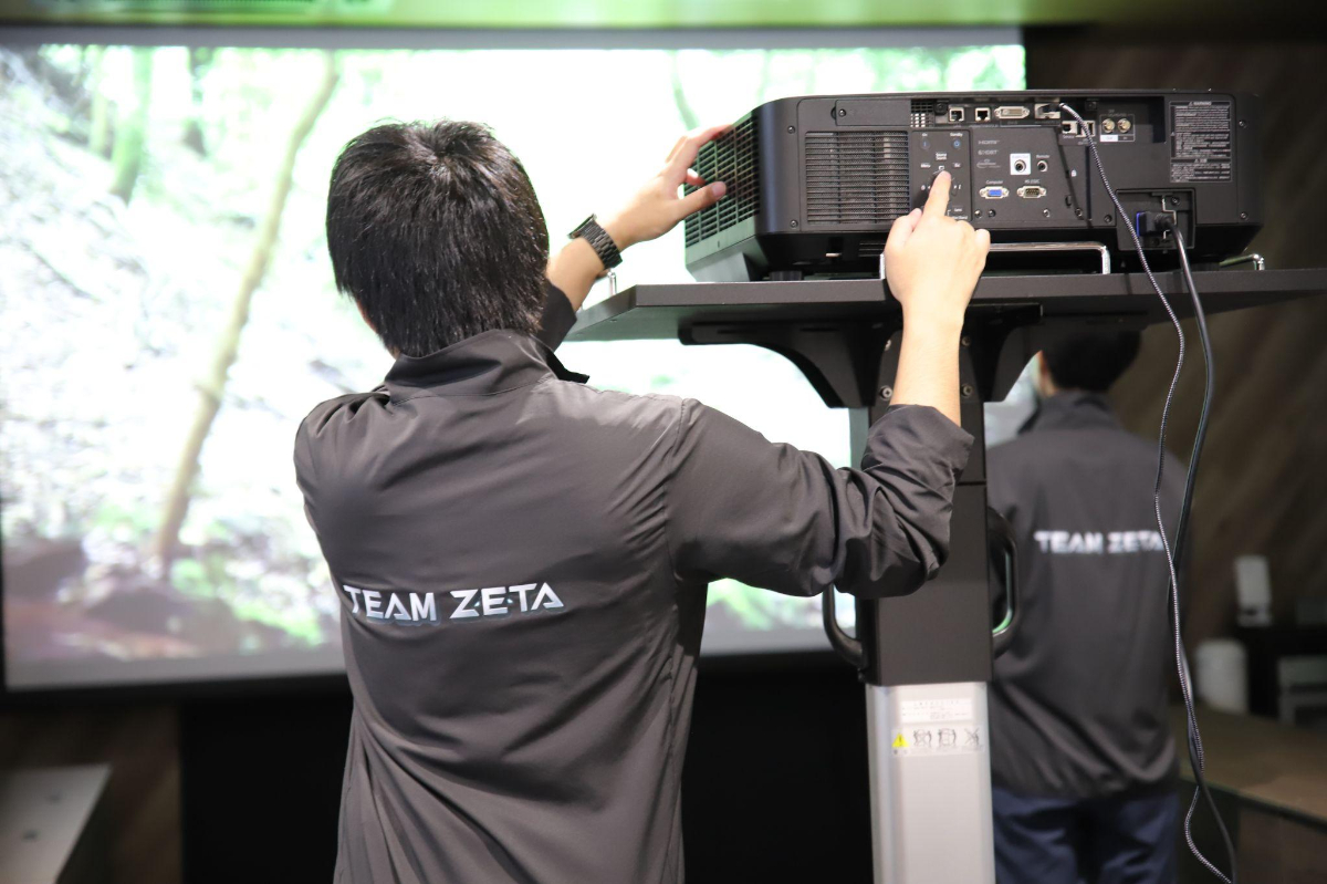 技術開発の様子