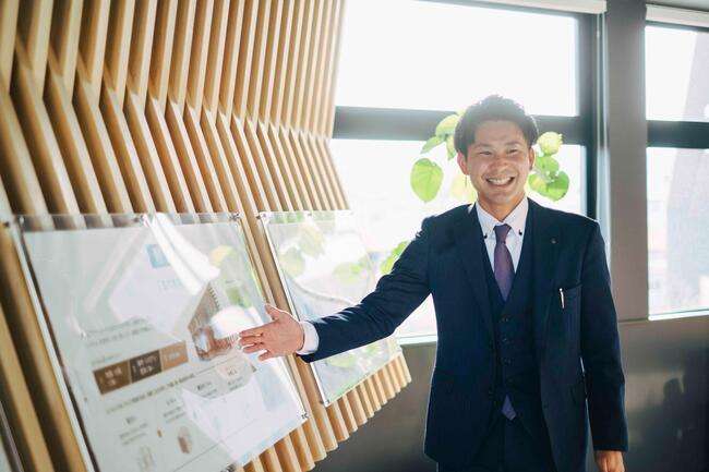 顧客への提案風景